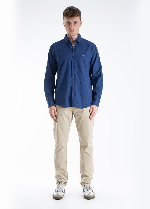 Gabbia Sarı Slim Fit Pantolon