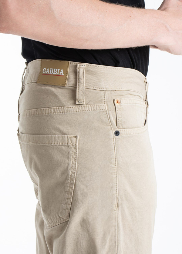 Gabbia Sarı Slim Fit Pantolon