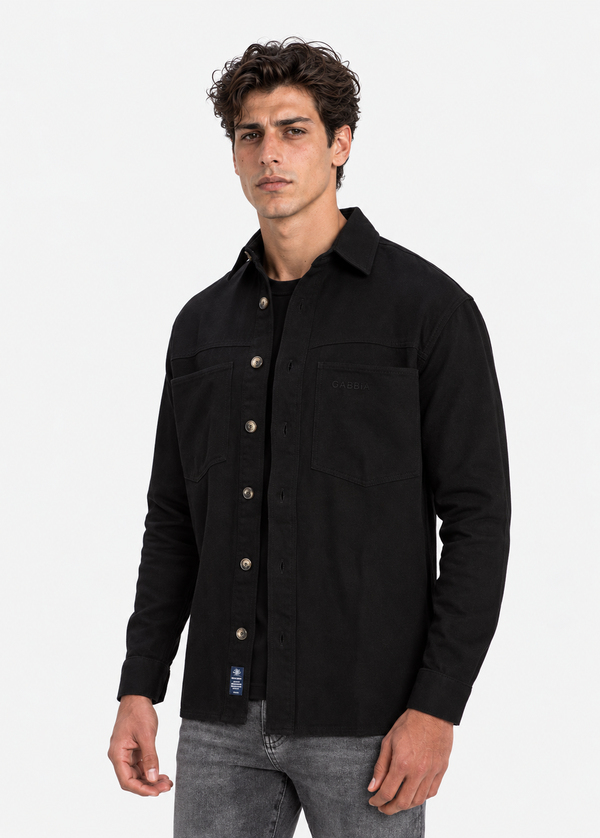 Gabbia Siyah Classic Fit Ceket