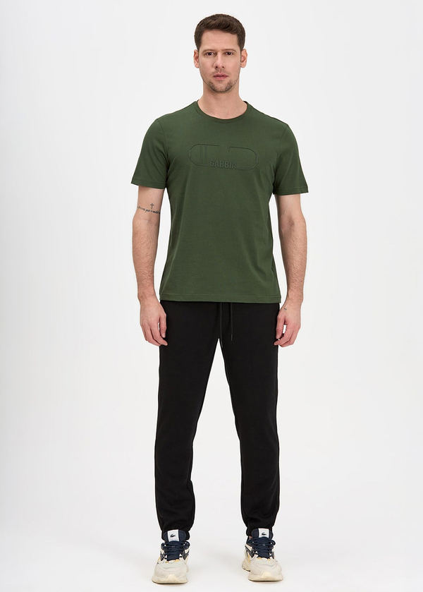 Gabbia Siyah Classic Fit Eşofman Altı
