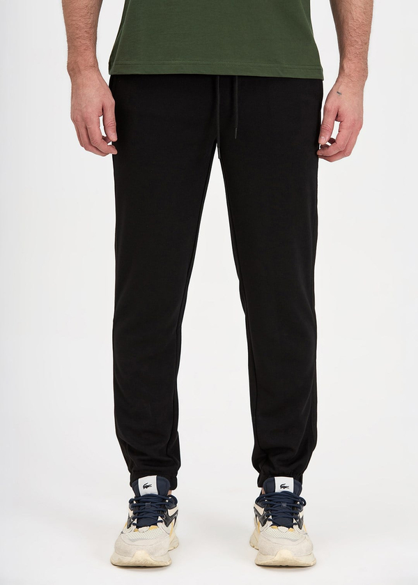 Gabbia Siyah Classic Fit Eşofman Altı
