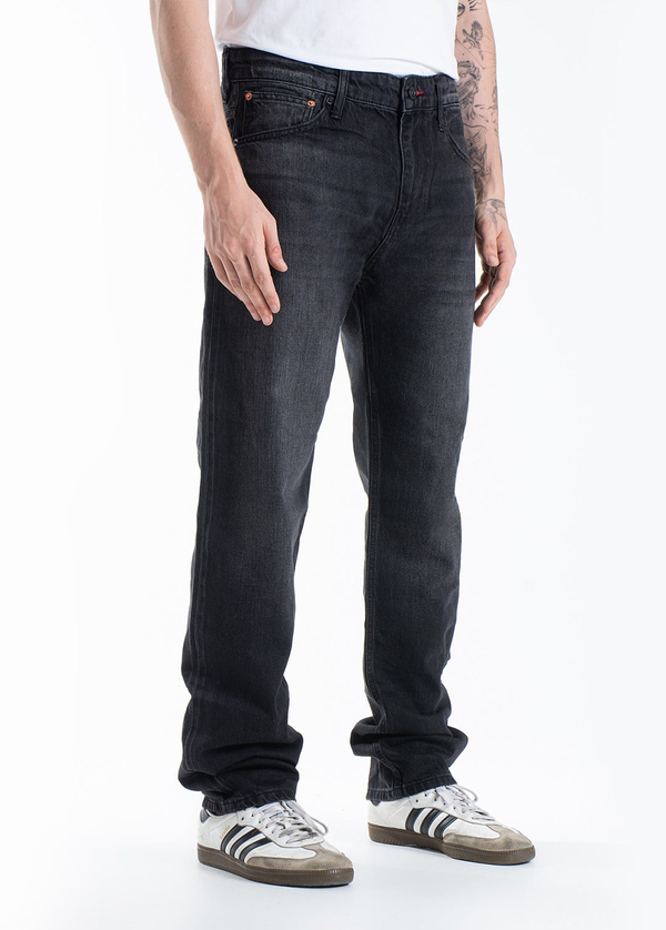 Gabbia Siyah Regular Fit Kot Pantolon