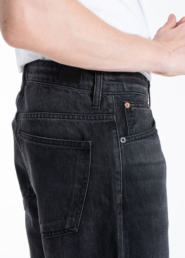 Gabbia Siyah Regular Fit Kot Pantolon