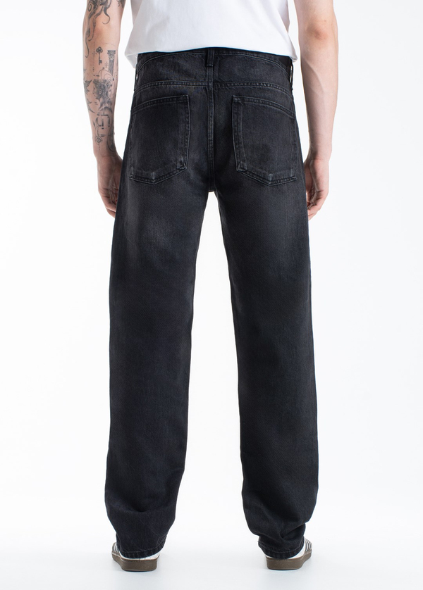 Gabbia Siyah Regular Fit Kot Pantolon