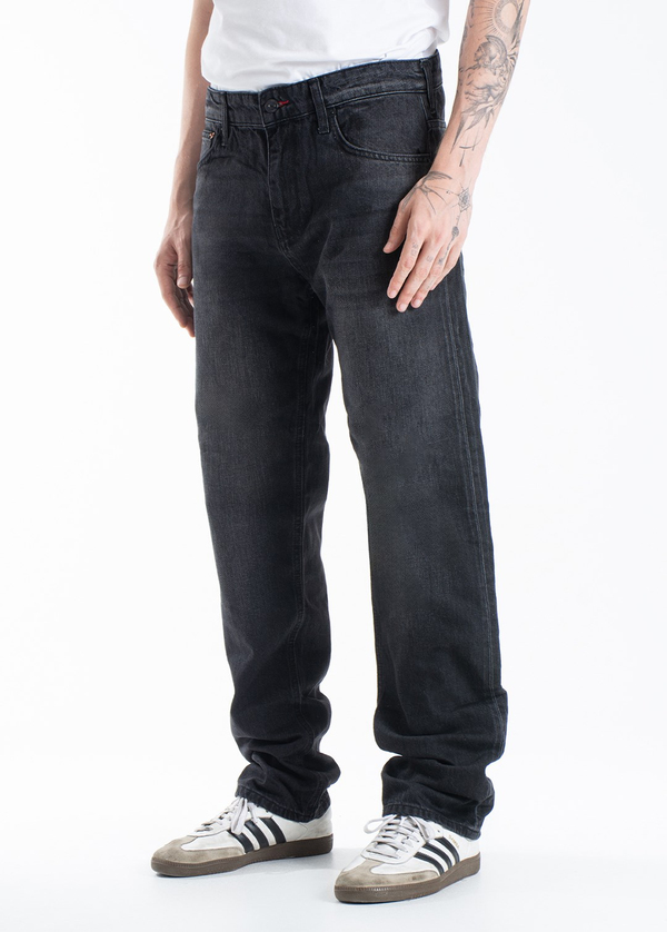Gabbia Siyah Regular Fit Kot Pantolon
