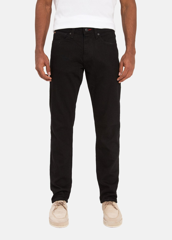 Gabbia Siyah Slim Fit Kot Pantolon