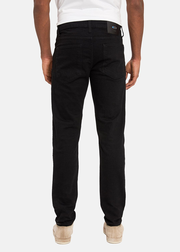 Gabbia Siyah Slim Fit Kot Pantolon