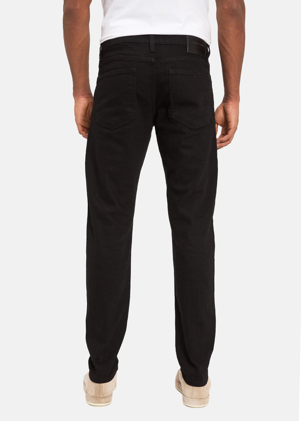 Gabbia Siyah Slim Fit Kot Pantolon