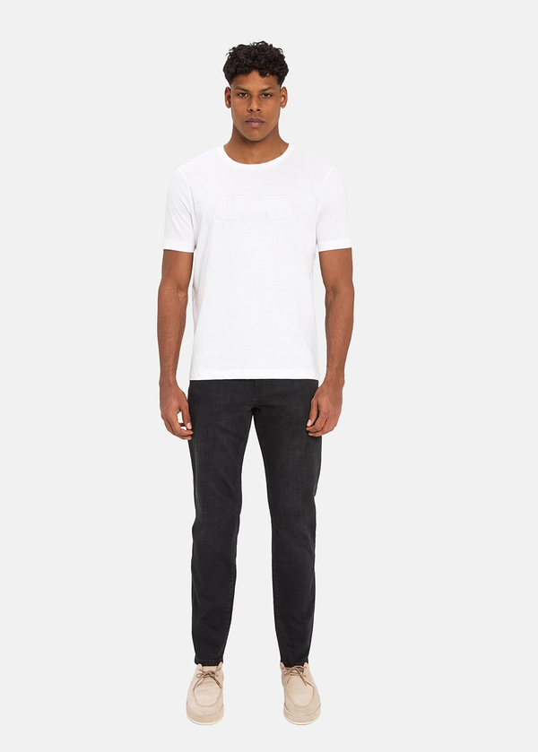 Gabbia Siyah Slim Fit Kot Pantolon