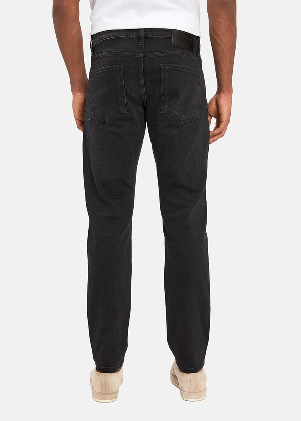 Gabbia Siyah Slim Fit Kot Pantolon