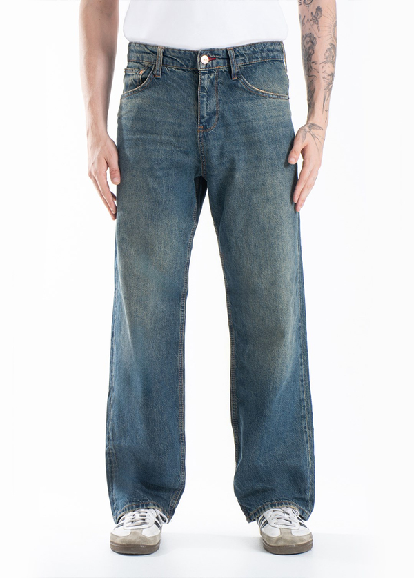 Gabbia Yeşil Baggy Kot Pantolon