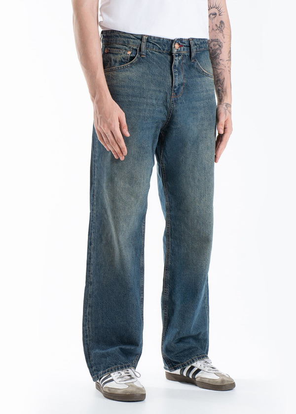 Gabbia Yeşil Baggy Kot Pantolon