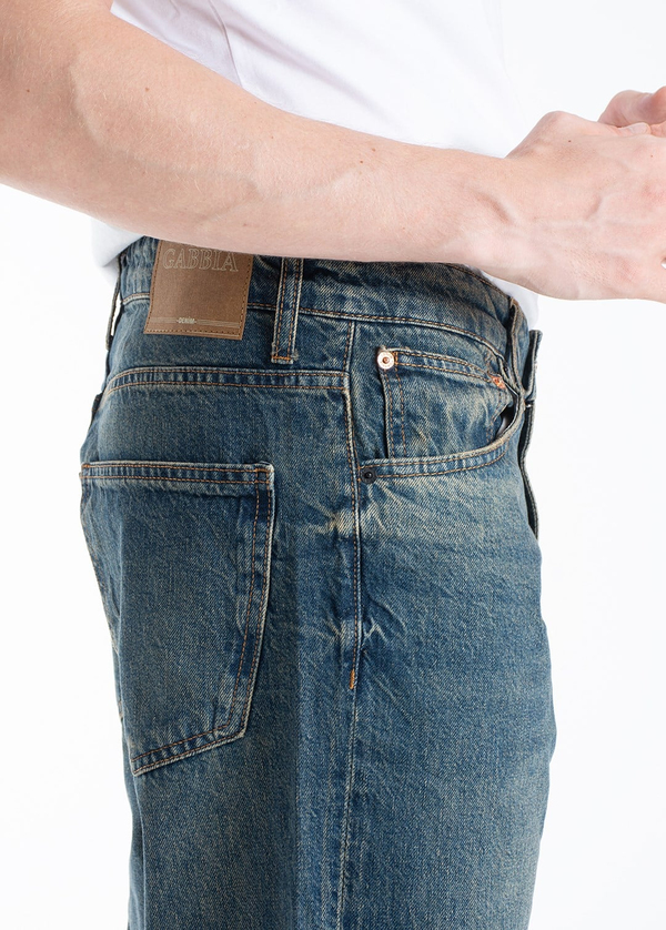 Gabbia Yeşil Baggy Kot Pantolon