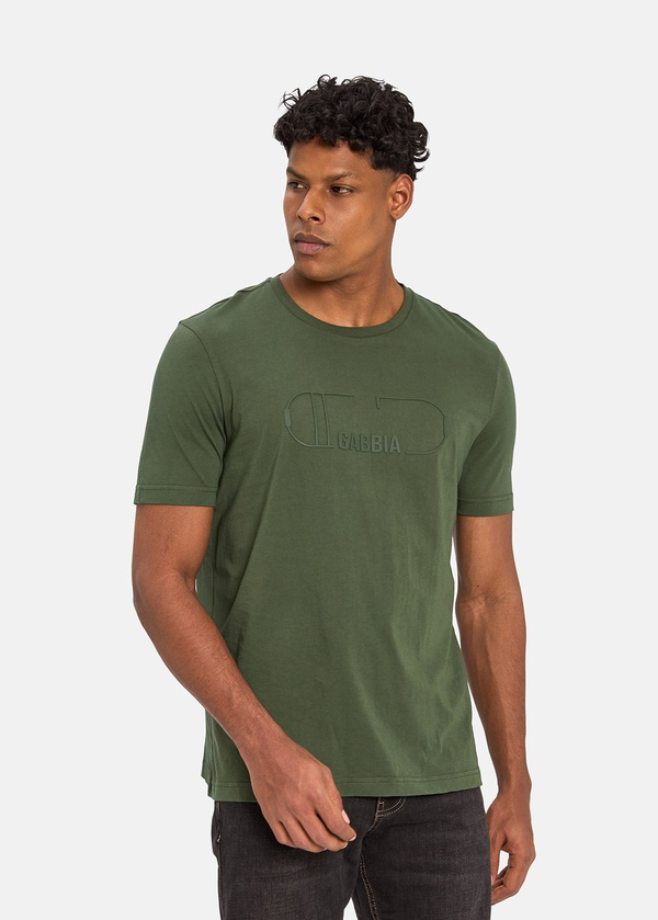 Gabbia Yeşil Regular Fit Baskılı T-Shirt