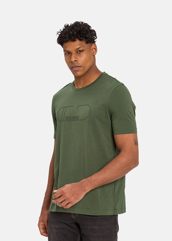 Gabbia Yeşil Regular Fit Baskılı T-Shirt