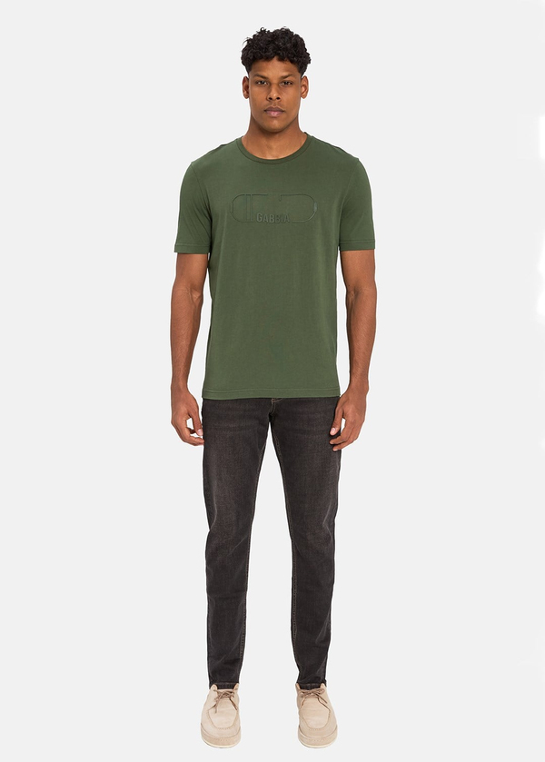 Gabbia Yeşil Regular Fit Baskılı T-Shirt