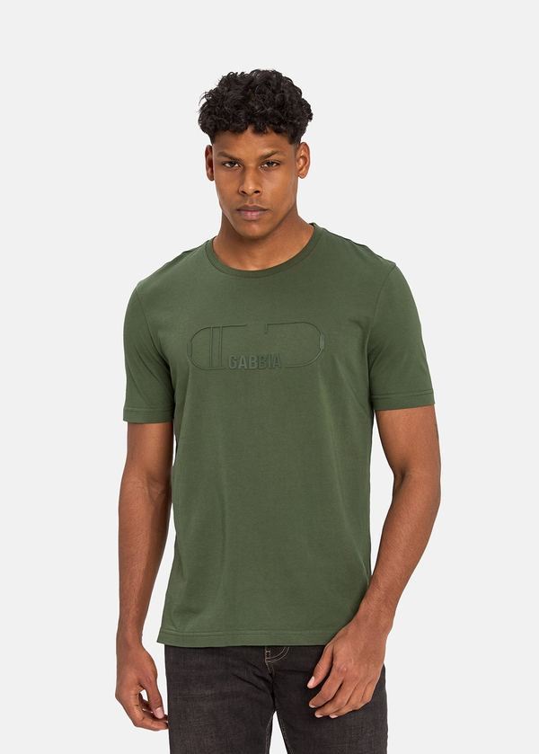 Gabbia Yeşil Regular Fit Baskılı T-Shirt