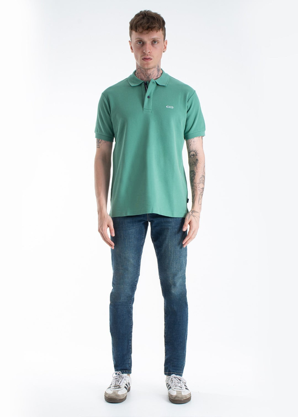 Gabbia Yeşil Slim Fit Kot Pantolon