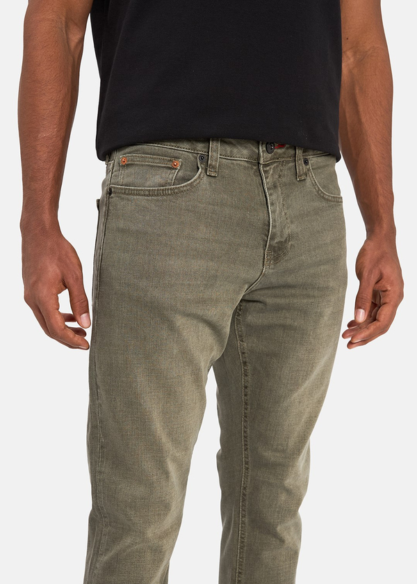 Gabbia Yeşil Slim Fit Kot Pantolon