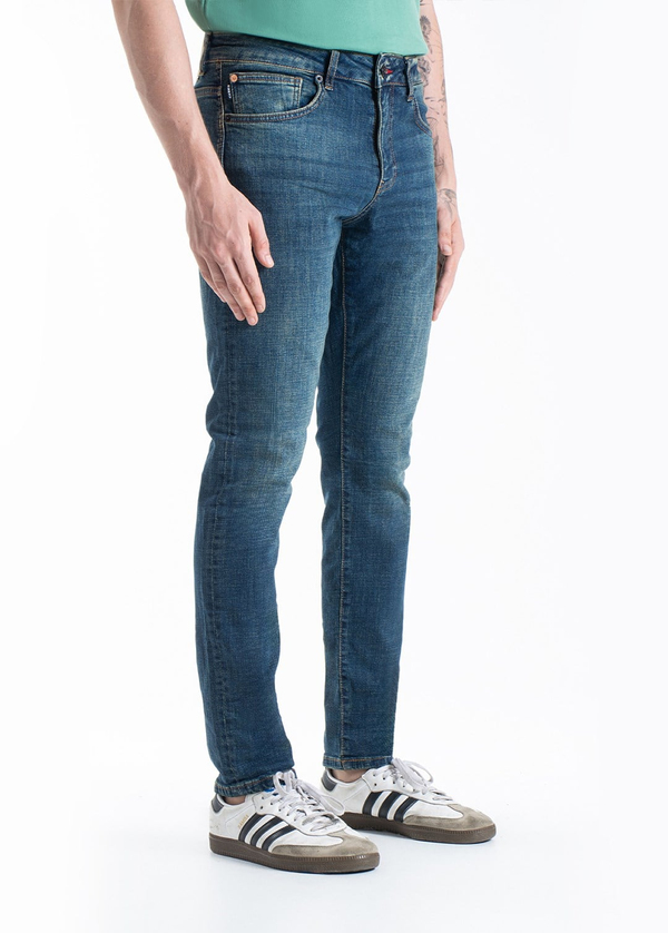 Gabbia Yeşil Slim Fit Kot Pantolon