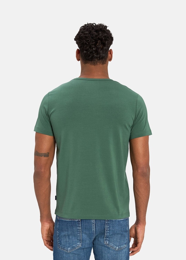 Gabbia Yeşil Standart Fit Basic T-Shirt