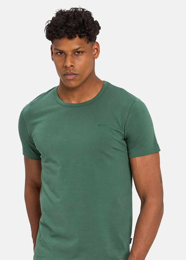 Gabbia Yeşil Standart Fit Basic T-Shirt