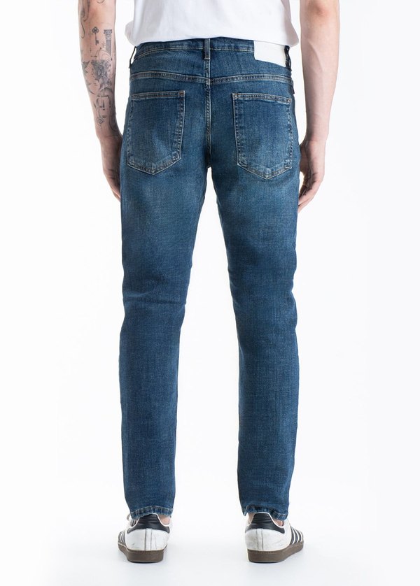 Gabbia Yeşil Tırnaklı Slim Fit Kot Pantolon
