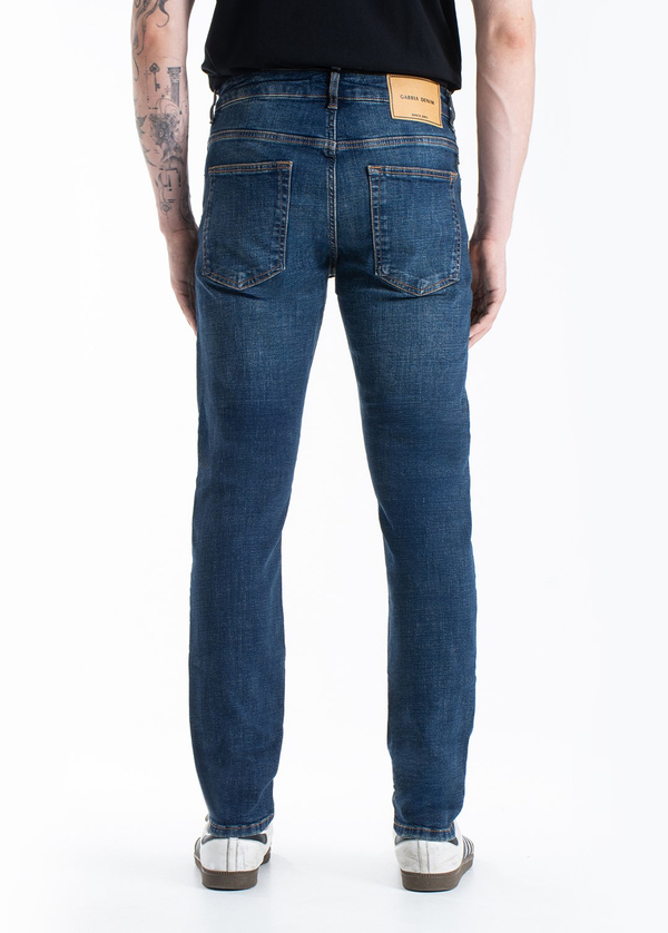 Gabbia Yeşil Yırtıklı Slim Fit Kot Pantolon