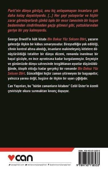 1984 George Orwell Can Yayınları