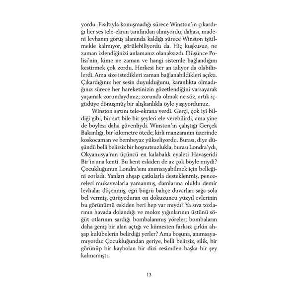 1984 George Orwell Can Yayınları