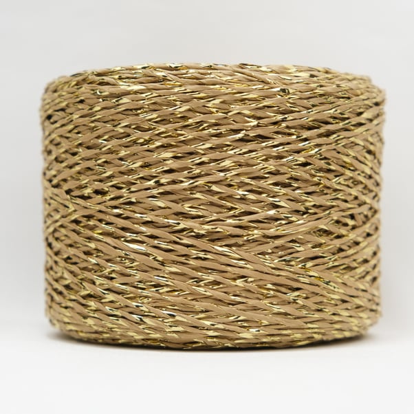 250 Gram Naturel Simli Kağıt İp No: 403