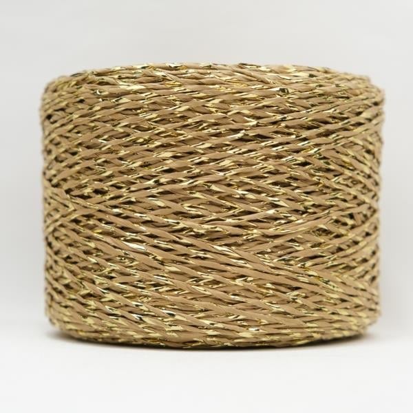 250 Gram Naturel Simli Kağıt İp No: 403