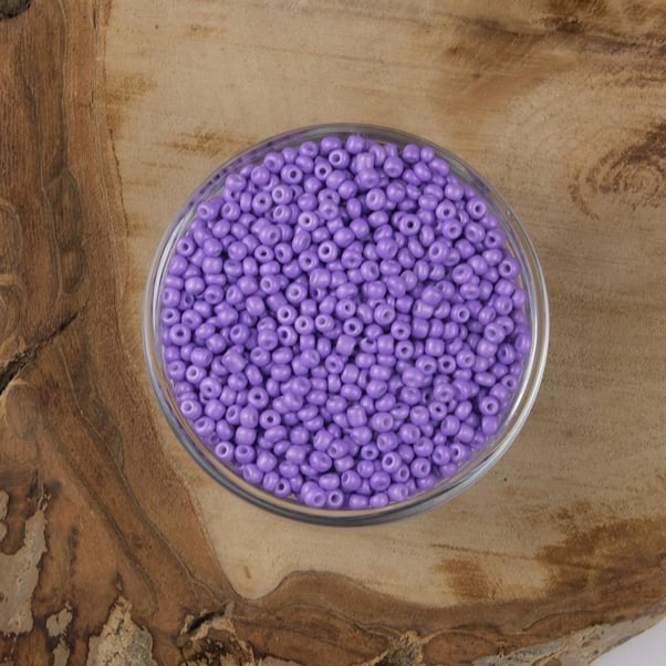 ABC Kum Boncuk Lila 3 mm 500 Gram 8/0 - K86-2
