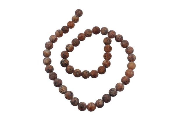 Akik Taşı Doğal Taş Dizisi 8 mm
