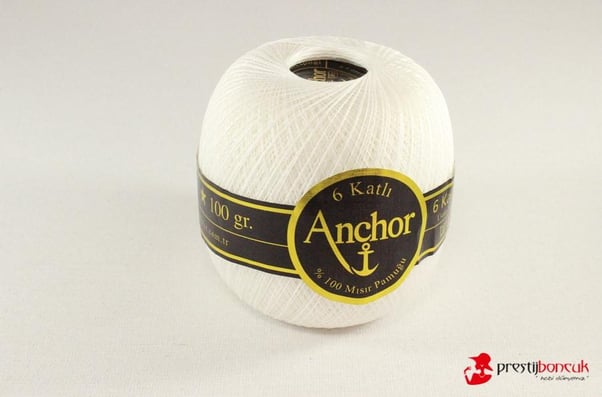 Anchor Dantel İpliği No :60 - 100 Gram - 10 Adet