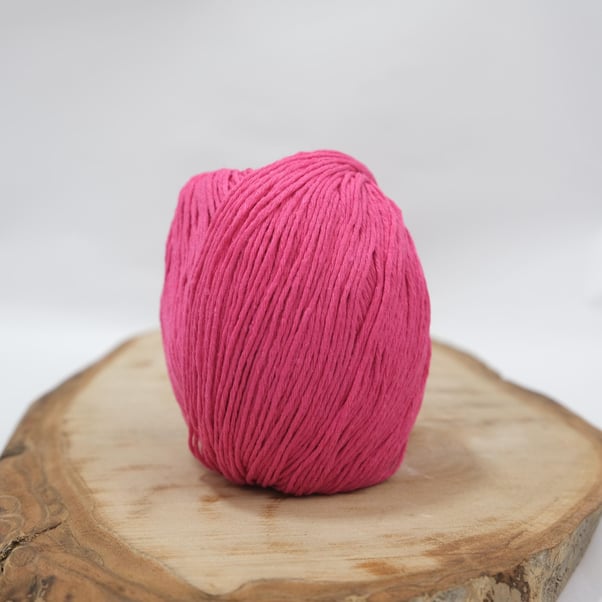 Aren Eco Baby Fuşya Cotton Punch ve Amigurumi El Örgü İpi 50 Gram
