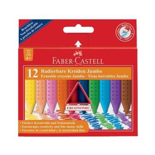 Faber Castell Grip Jumbo Mum Boya 12 Renk