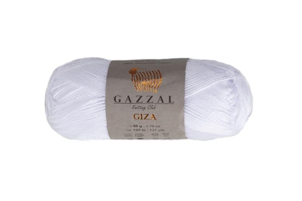 Gazzal Giza Beyaz 2450