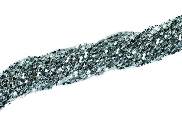 Gümüş Plastik İnci-Oya Yemeni Boncuğu