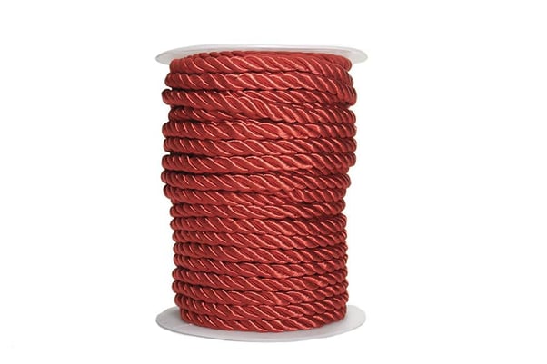 Kırmızı Kordon İp 6 mm 20 metre