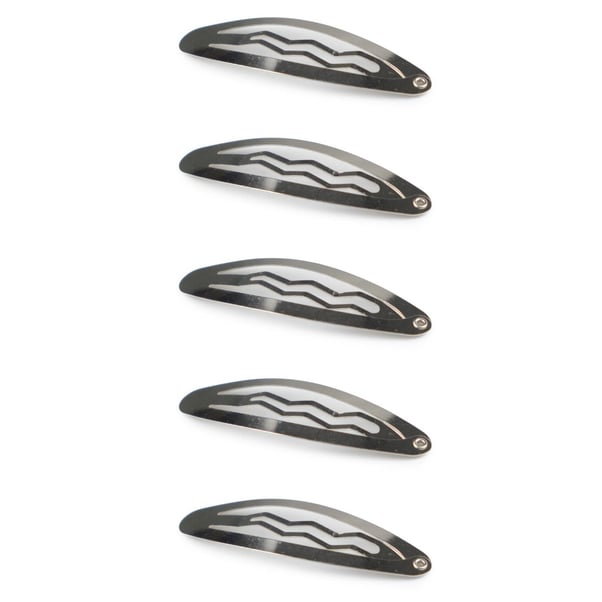 Metal Çıt Çıt Toka Klipsi 7 cm 5 Adet