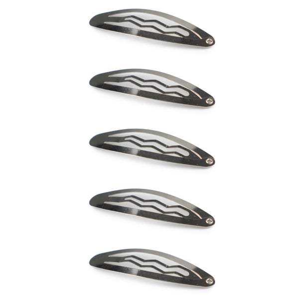 Metal Çıt Çıt Toka Klipsi 7 cm 5 Adet