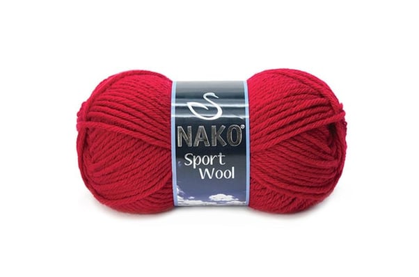 Nako Sport Wool Karmen Kırmızı-3641