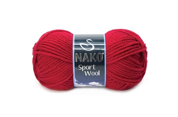 Nako Sport Wool Karmen Kırmızı-3641