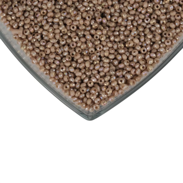 Plastik Kristal Boncuk 50 gr Sütlü Kahve
