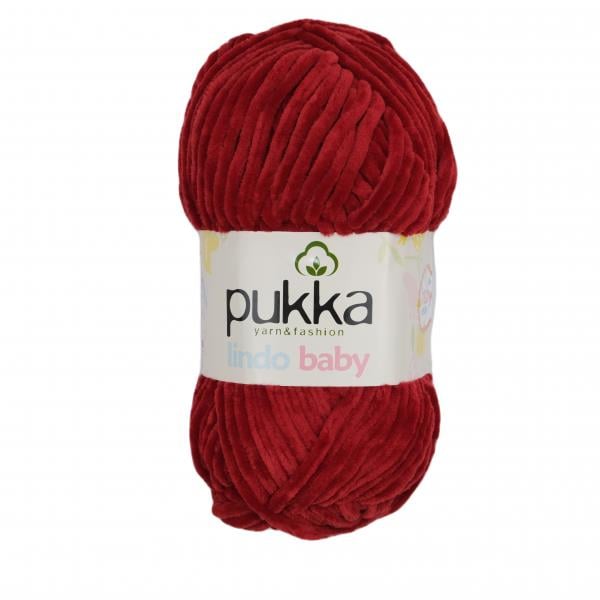 Pukka Lindo Baby Kadife İp Bordo 70927