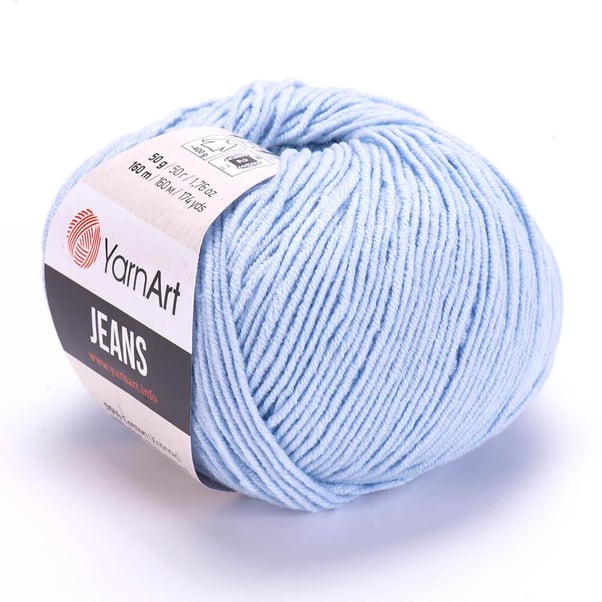 Yarnart Jeans Açık Mavi El Örgü İpi 75