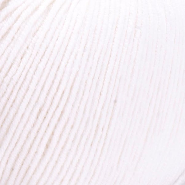 Yarnart Jeans Beyaz El Örgü İpi 01