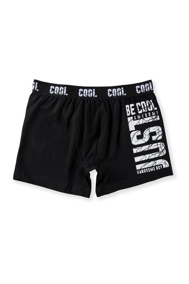 Erkek Çocuk Pamuklu Baskılı Rahat Kesim Likralı Boxer 3051 Renkli