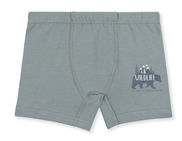 Erkek Çocuk Pamuklu Baskılı Rahat Kesim Likralı Boxer 3'lü Paket 3554 Renkli